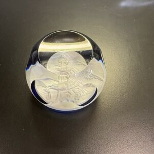 Caithness Scotland LimitedEdition Glass Paperweight 233/300 Eagle Anheuser-Busch